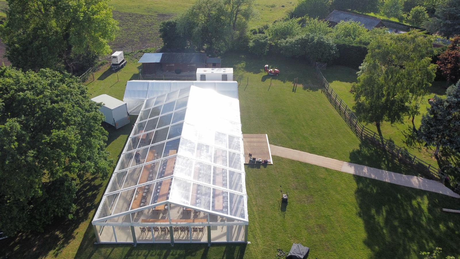 Fully Translucent Marquee